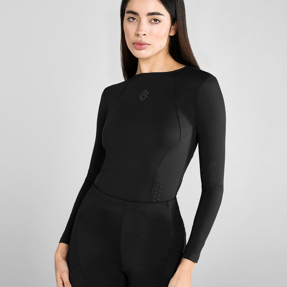 Aztec Diamond Black Long Sleeve Tech Tee 