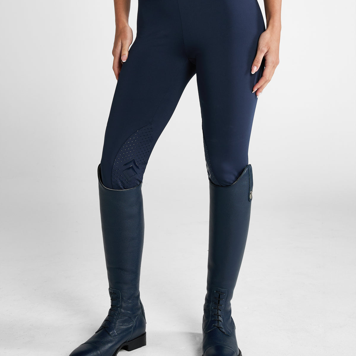Pantaloni Da Equitazione Da Concorso Con Grip Completo In Silicone A Vita Alta D Pantaloni Da Equitazione Da Concorso Con Grip Completo In Silicone A Vita Alta D