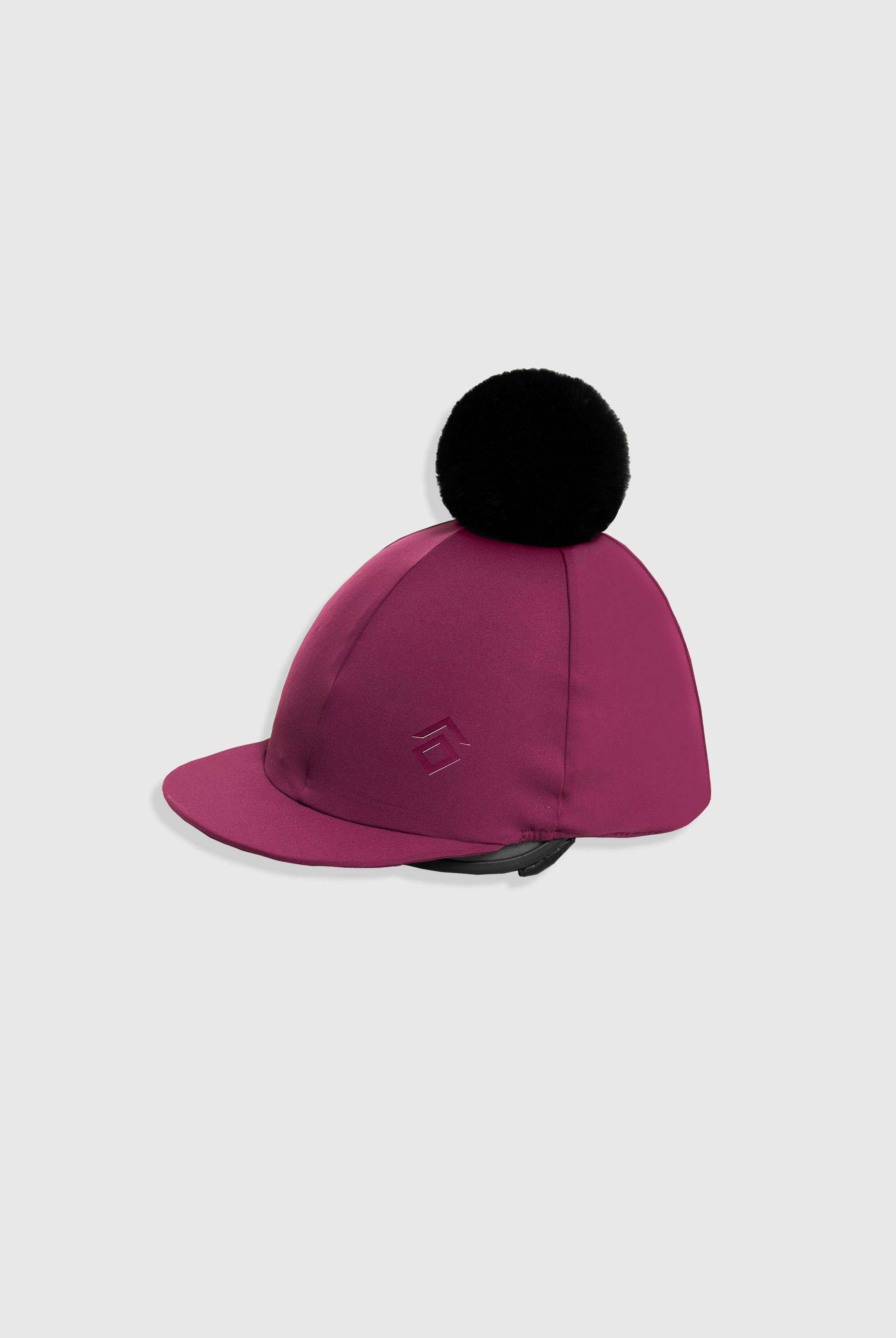 Raspberry Pom Hat Silk