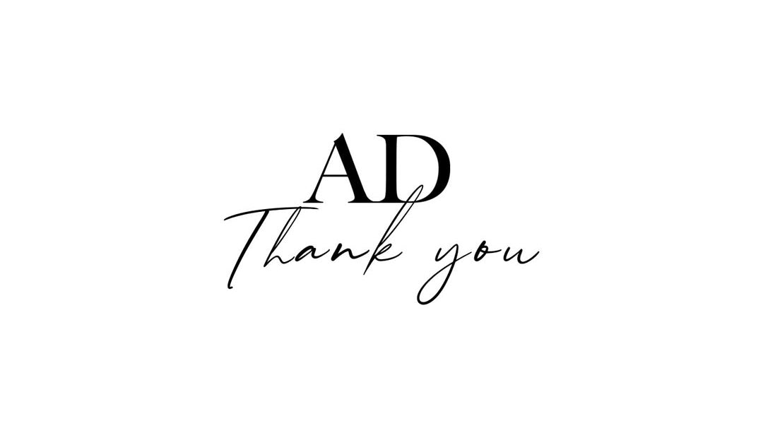 AD Thank You...September 2020