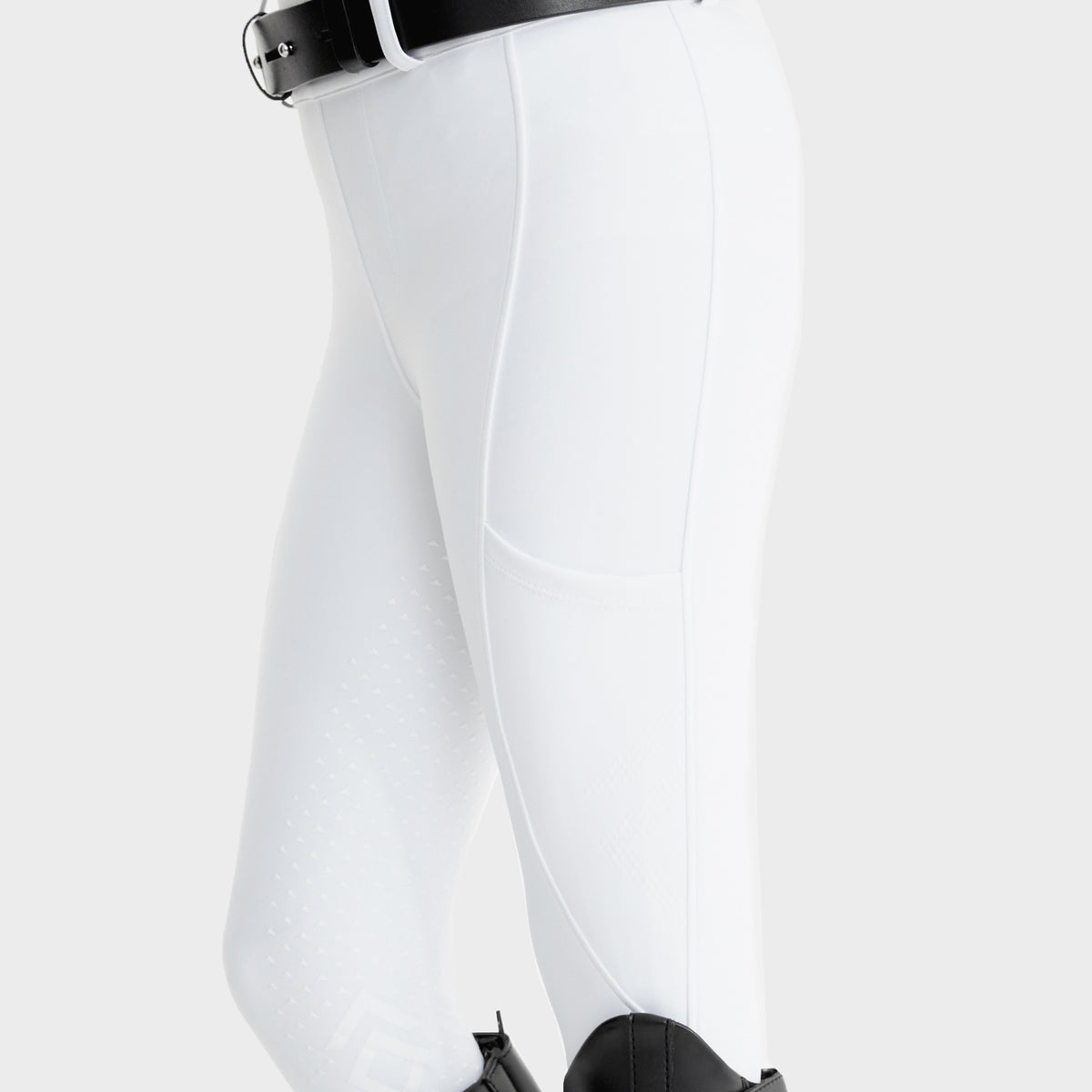 White Pull on Young Rider Compression Breeches – Aztec Diamond