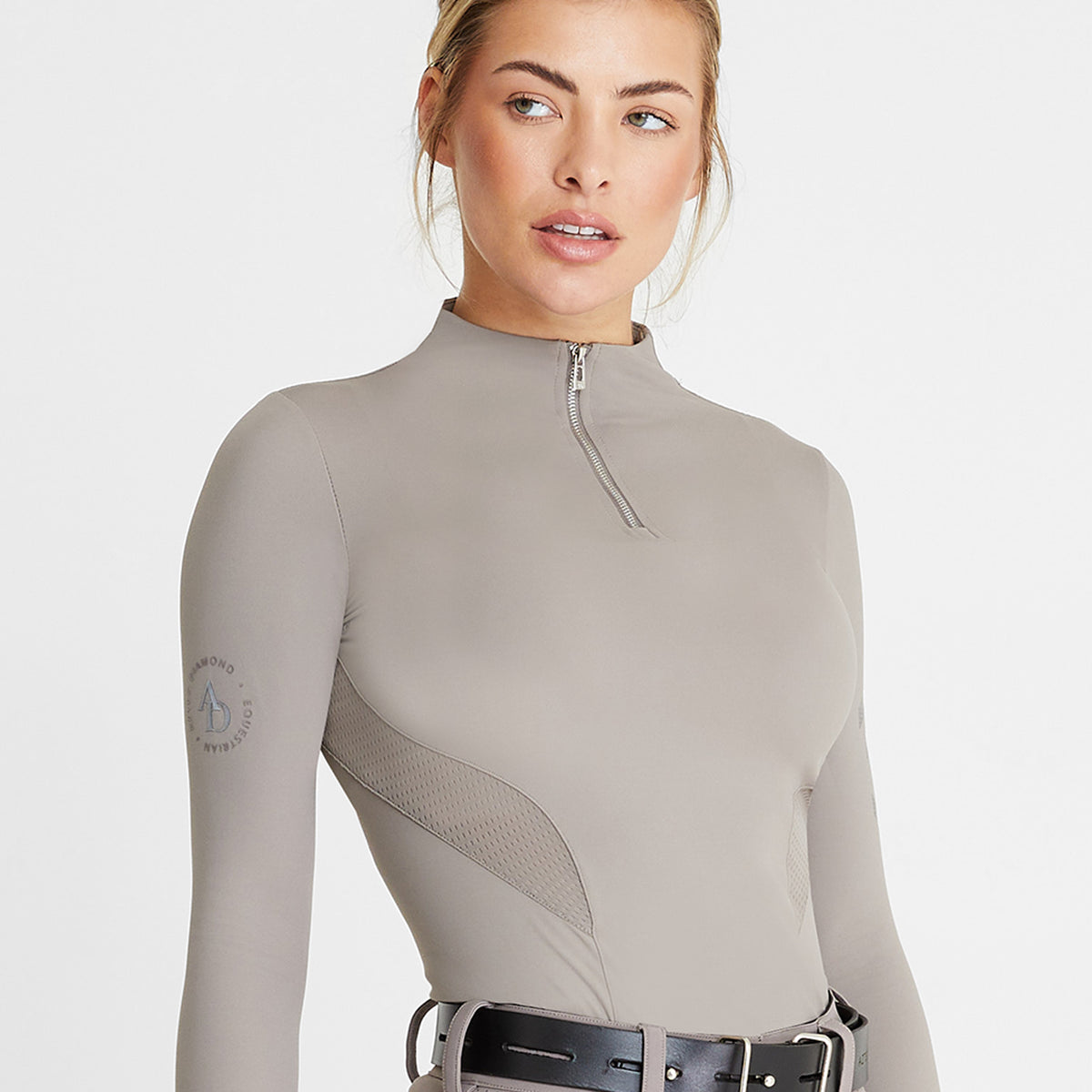 Taupe Base Layer - Riding Top – Aztec Diamond