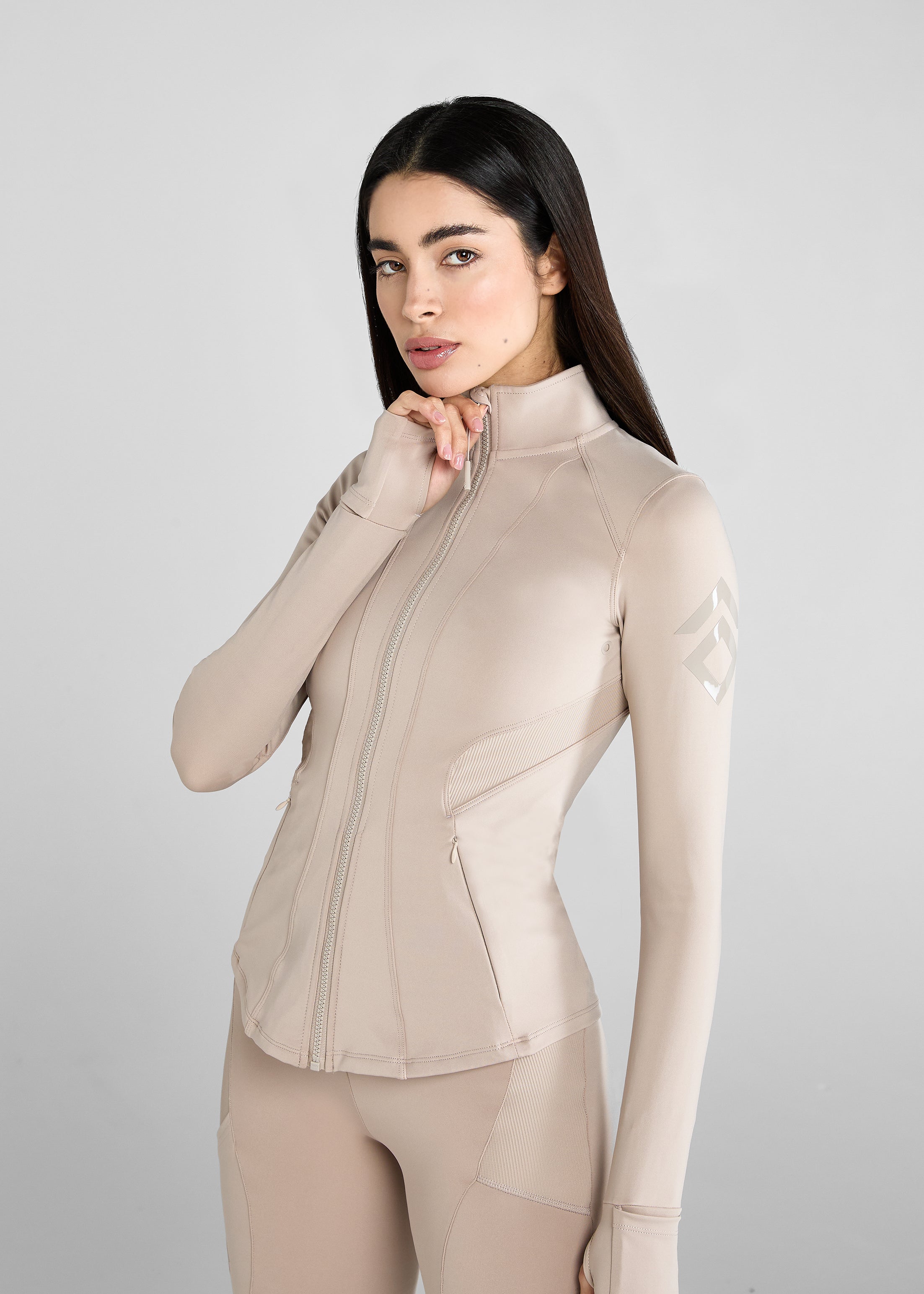 Fitted sports jacket womens sale