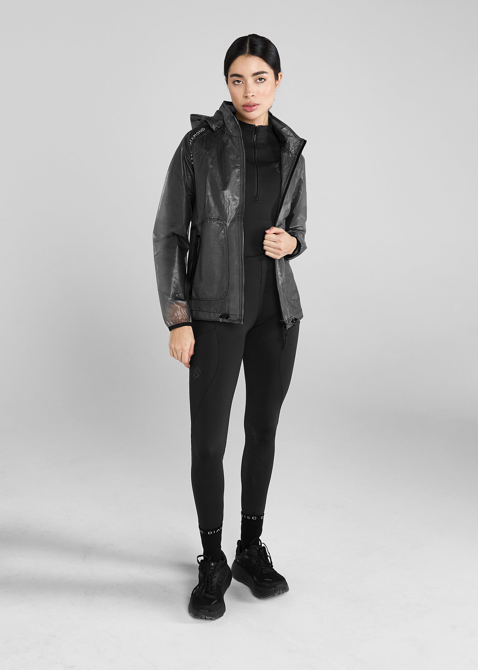 【RAINMAKER】DETACHABLE COLLAR COAT Gallery Hooded Detachable Liner Long Sleeve Stand Collar
