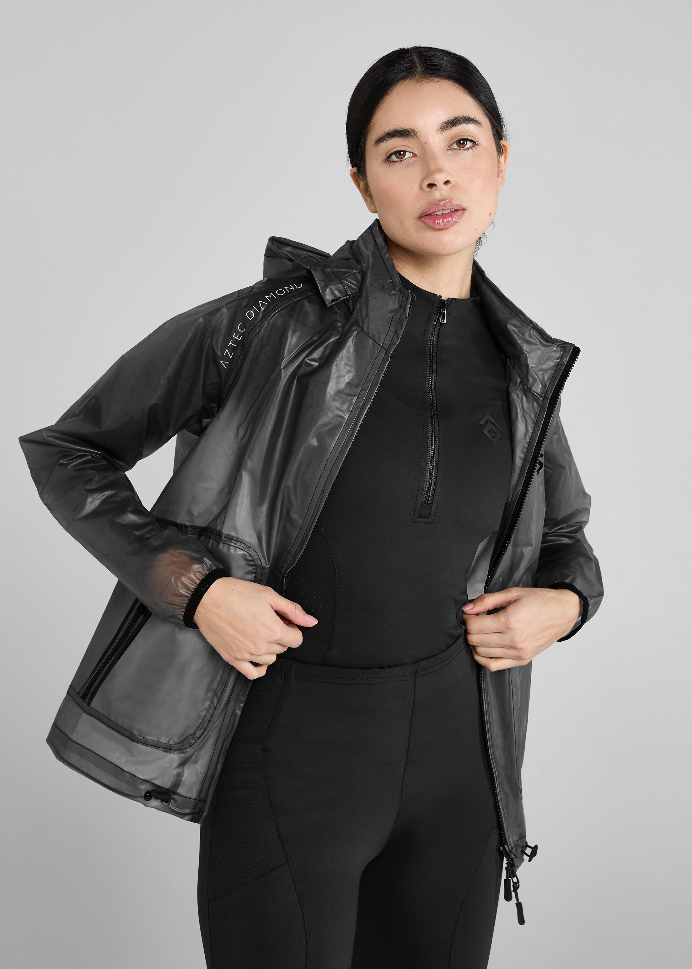 Aztec Diamond Clear Rain Jacket