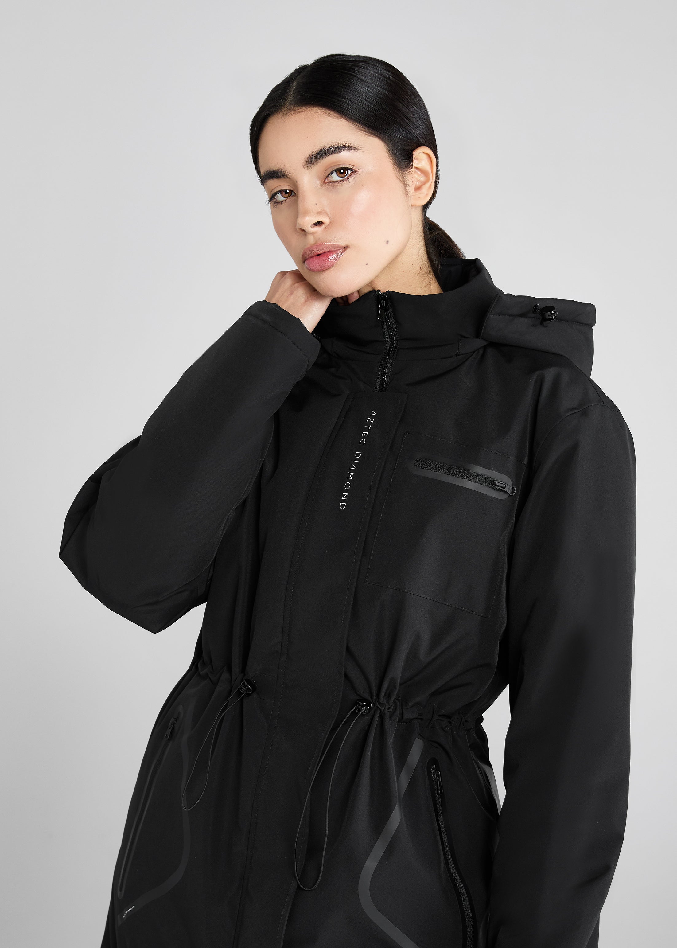 Rain jacket fleece lined online