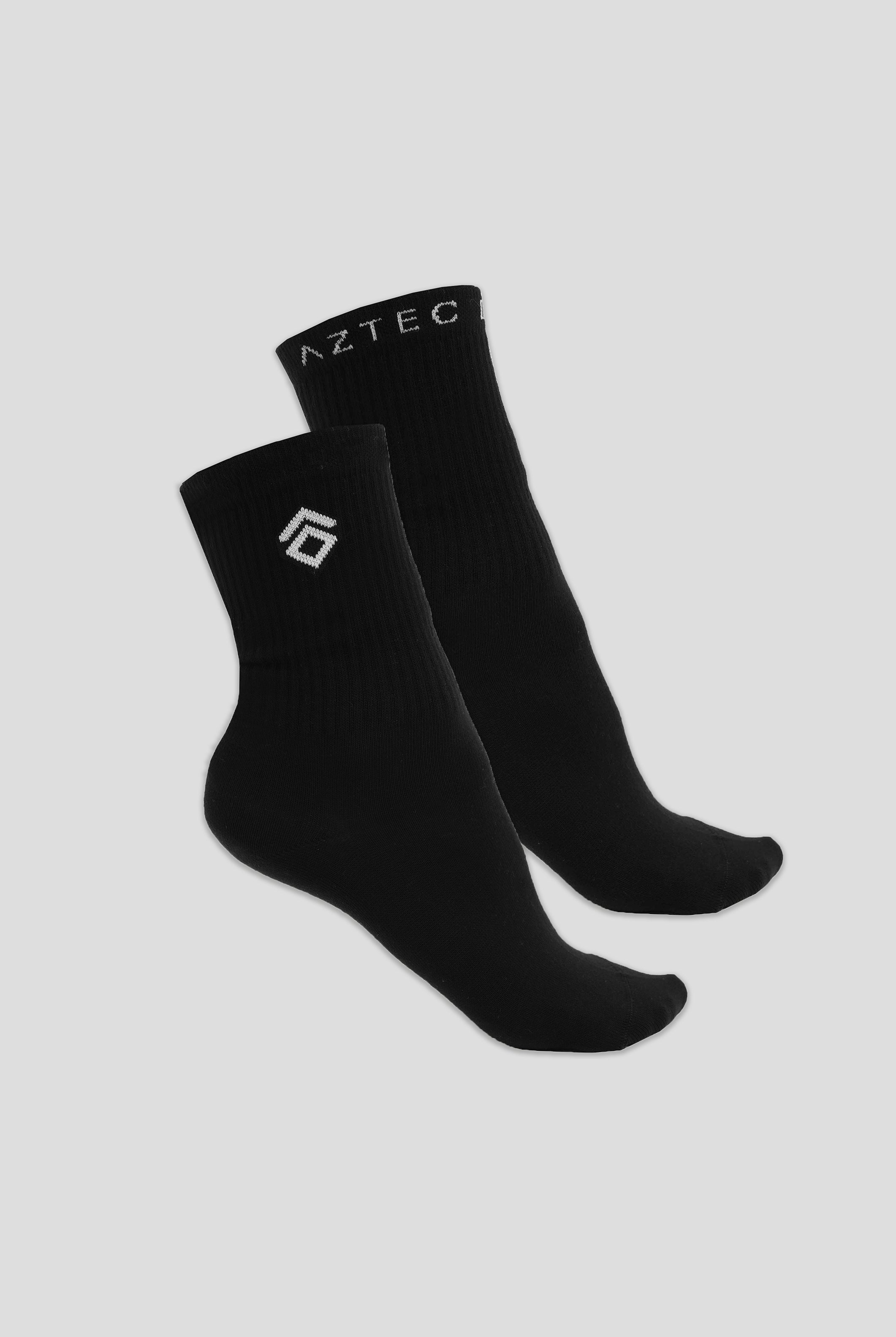 Black Sport Sock Two Pack