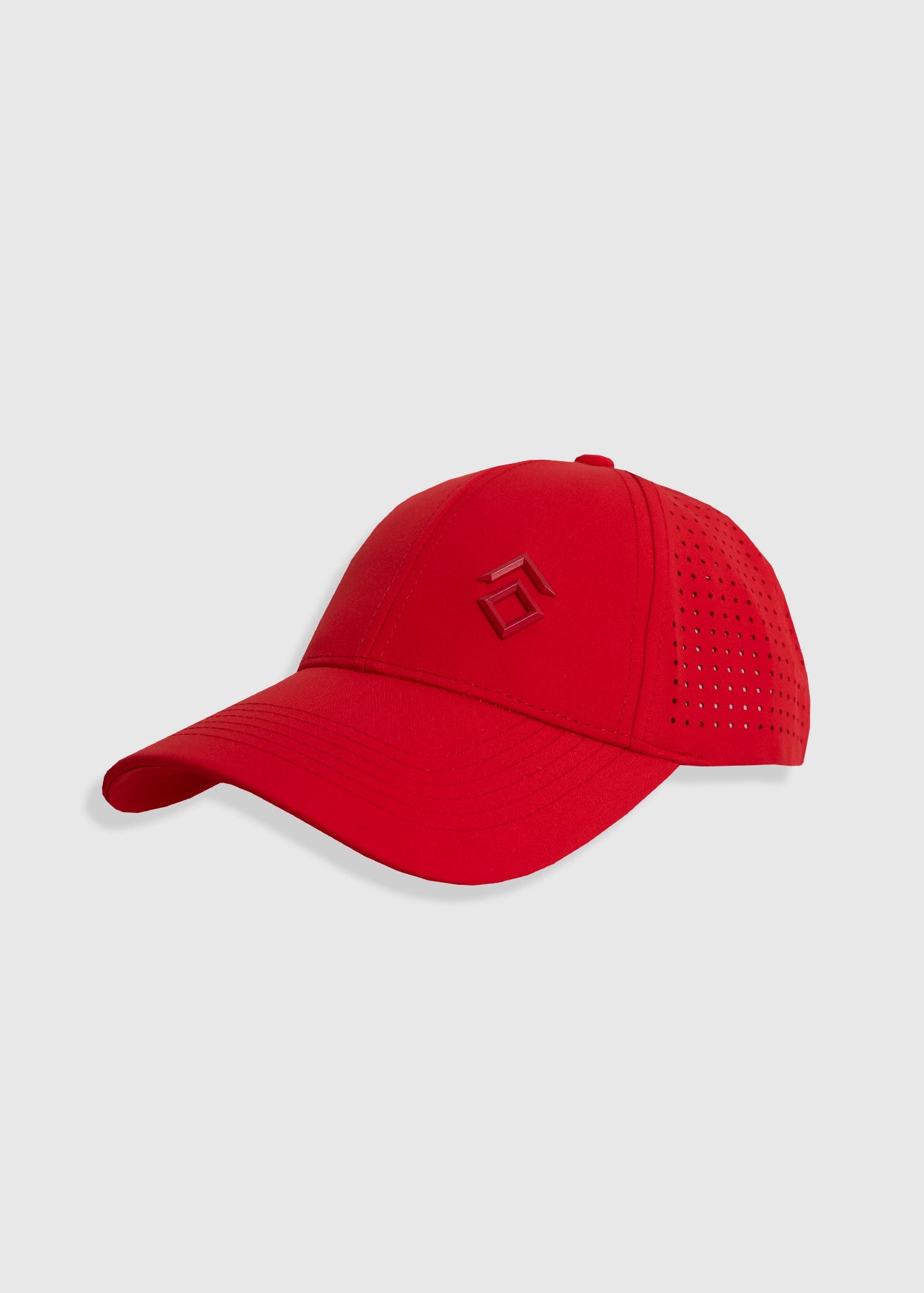 Crimson Laser Ventilated Cap