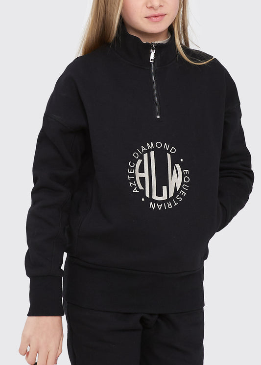 HLW x AD Popcorn Half Zip Sweater