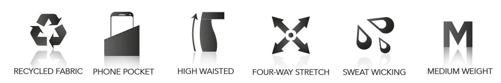 Aztec Diamond Core Riding Legging - no silicone