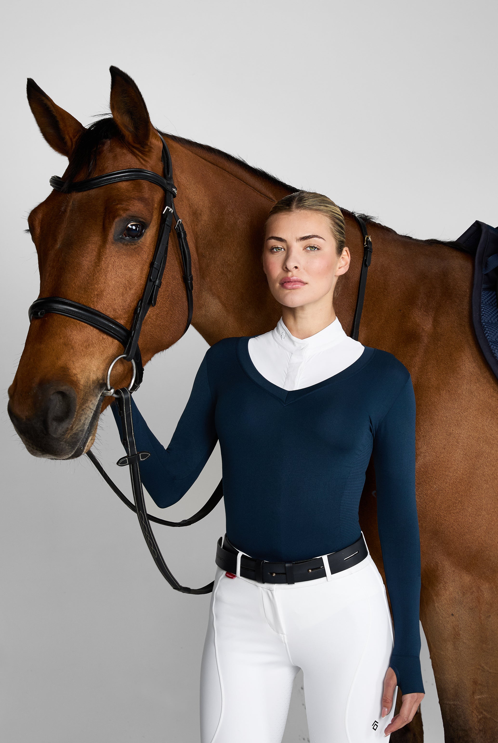 Navy Show Sweater