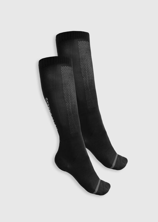 Black Technical Sock Twin Pack