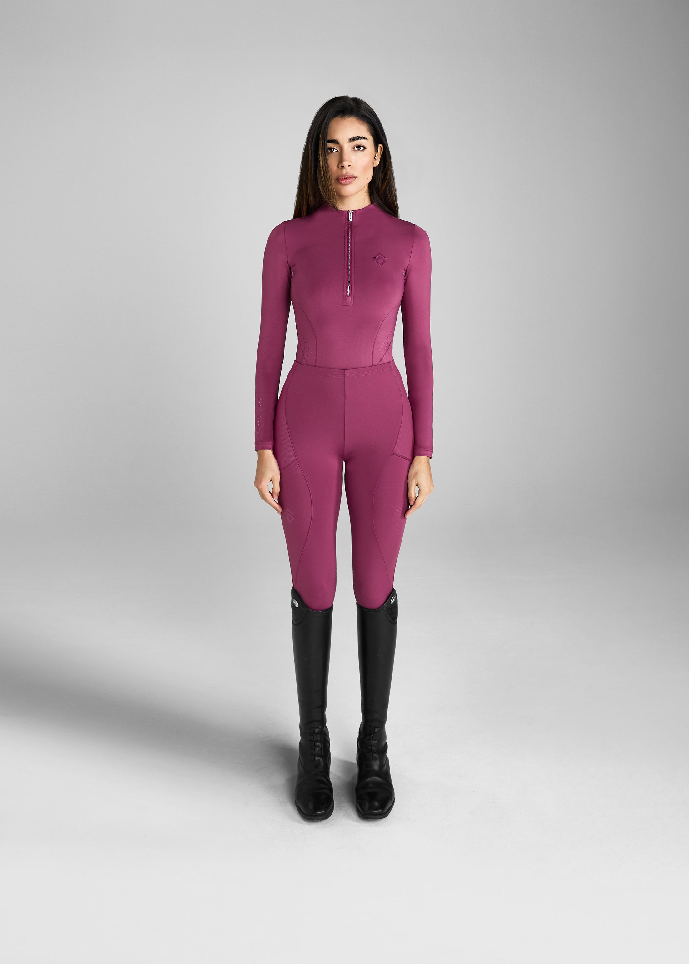 Raspberry Core Leggings Full Seat – Aztec Diamond