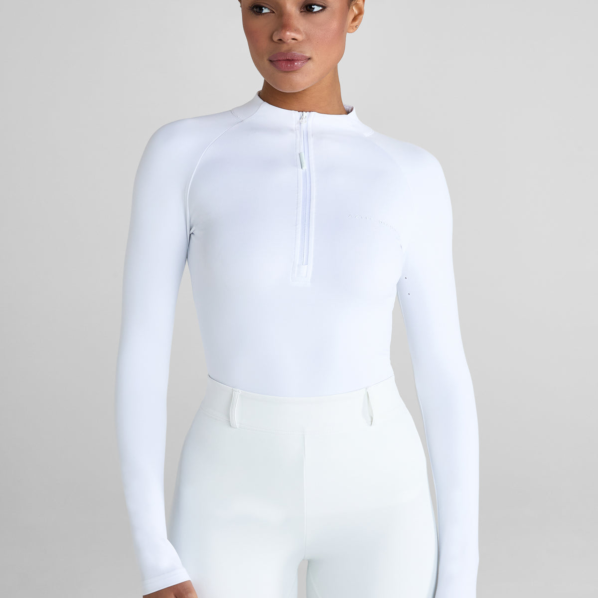 Aztec Diamond White Essential Long sleeve base layer
