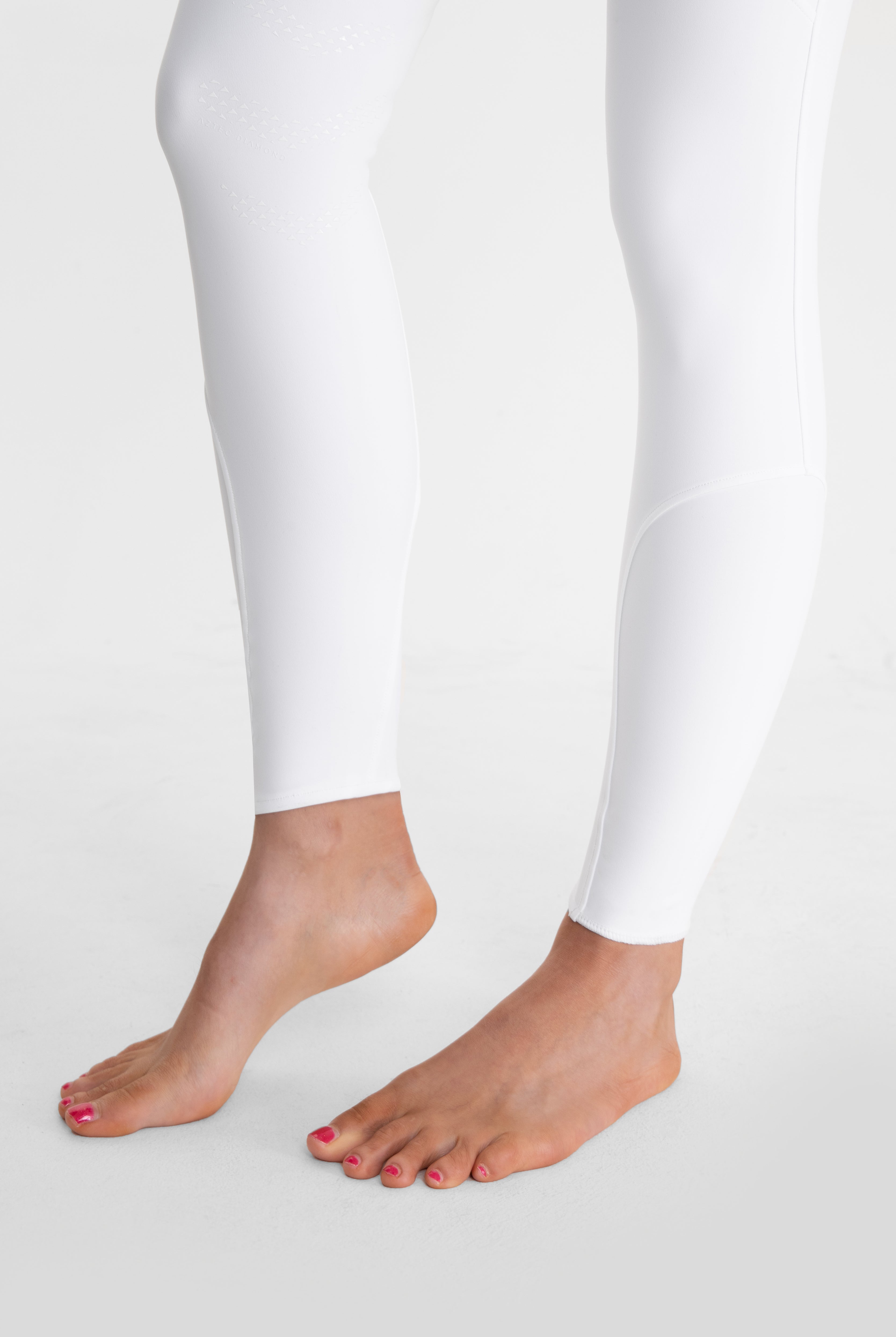 White Core Mid-Rise Breeches Knee Grip
