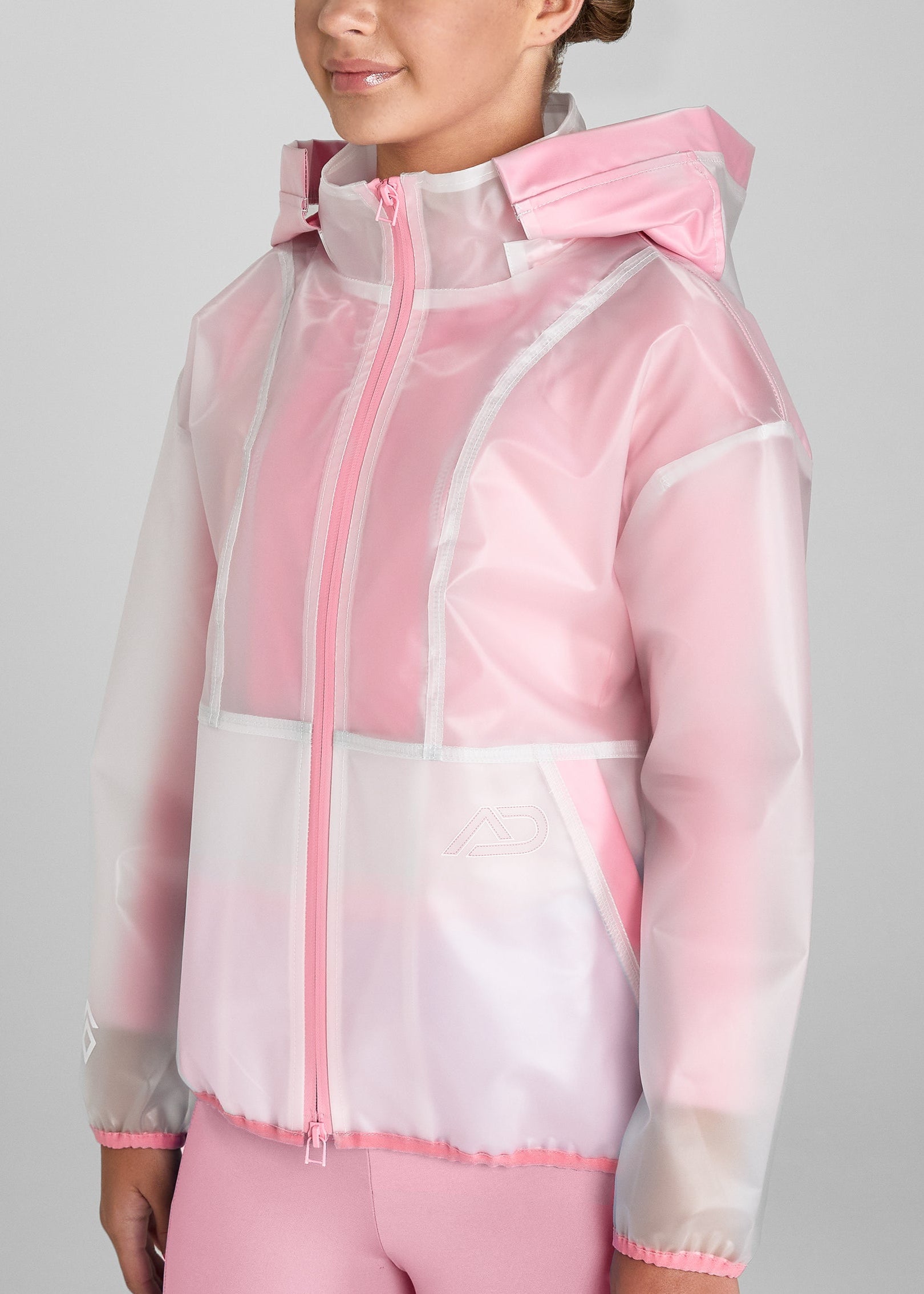 YR Pink Coral Rain Jacket – Aztec Diamond
