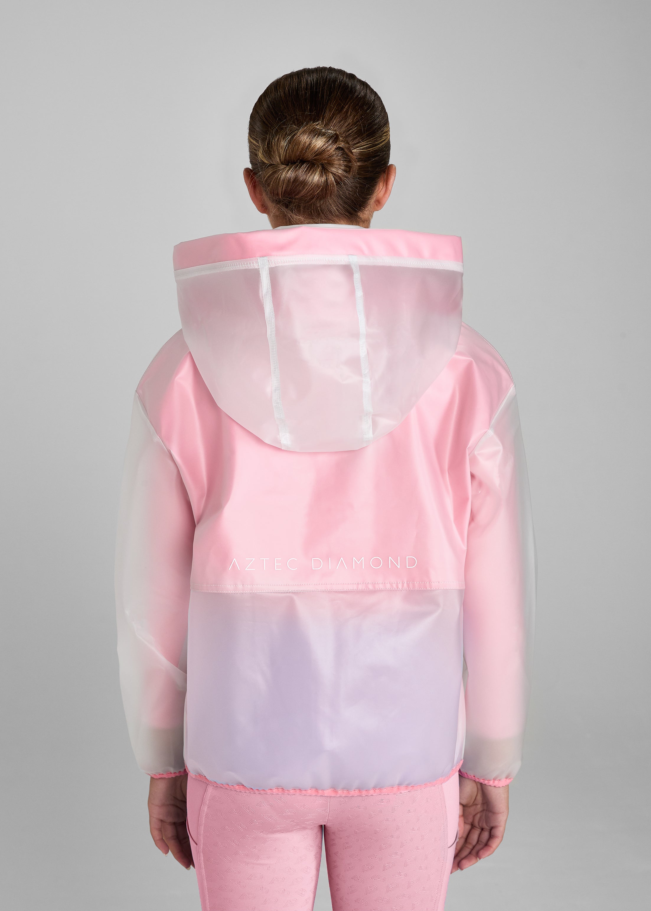 YR Pink Coral Rain Jacket – Aztec Diamond