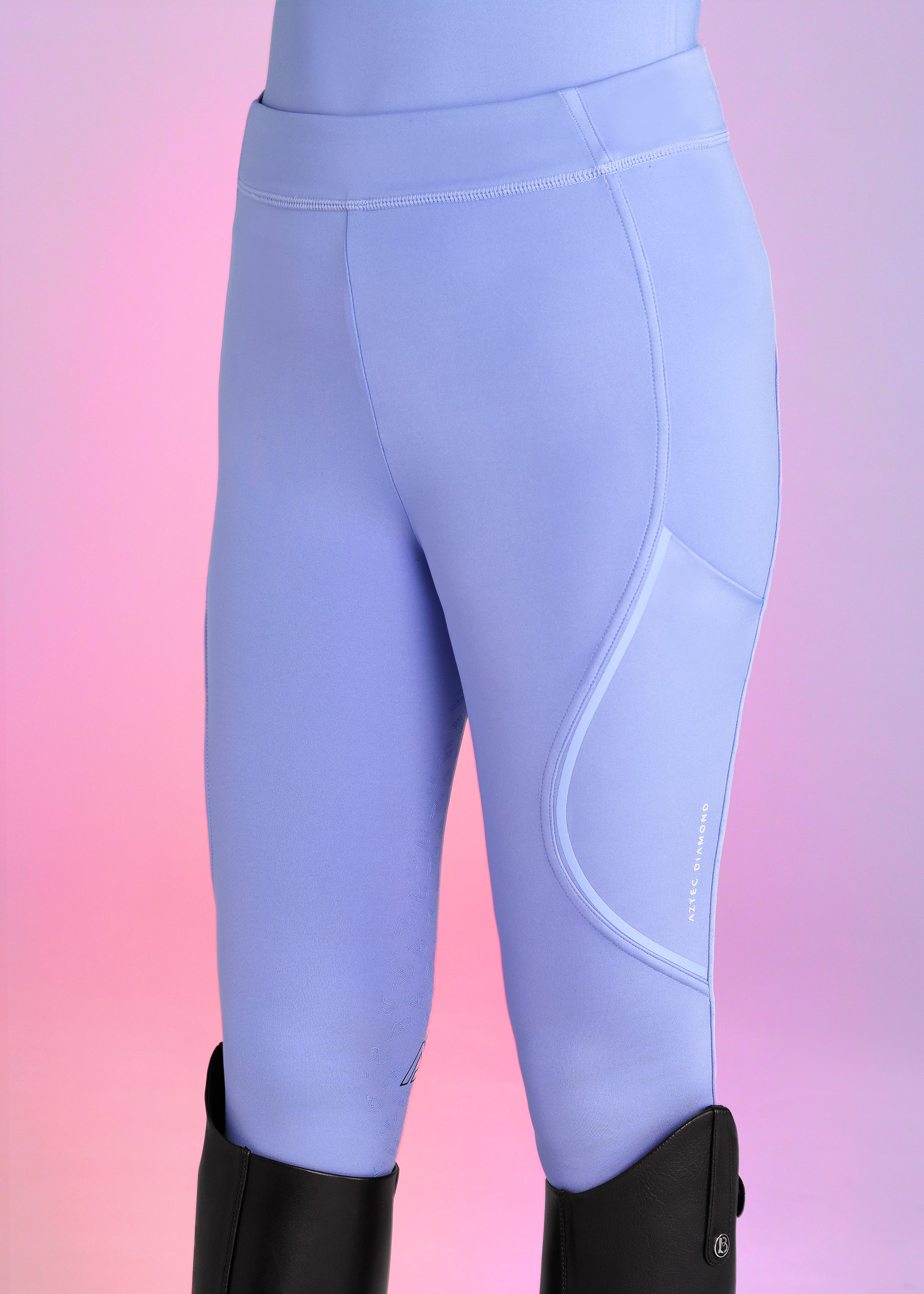 Kids Riding Leggings – Aztec Diamond