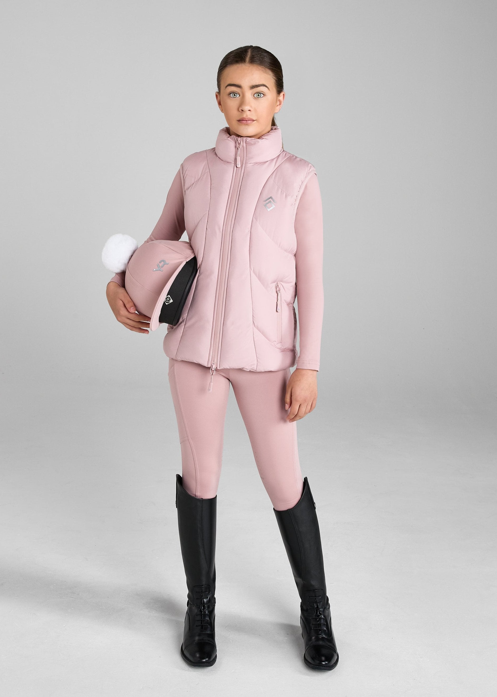 YR Pink Puffer Gilet – Aztec Diamond