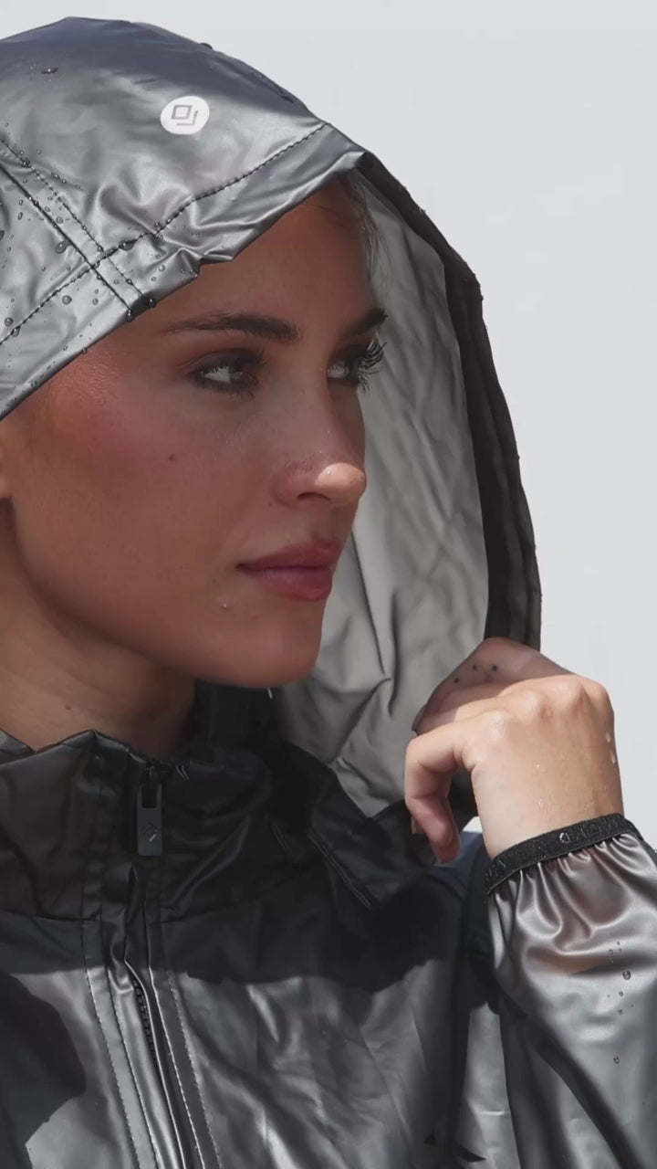Aztec Diamond Clear Rain Jacket