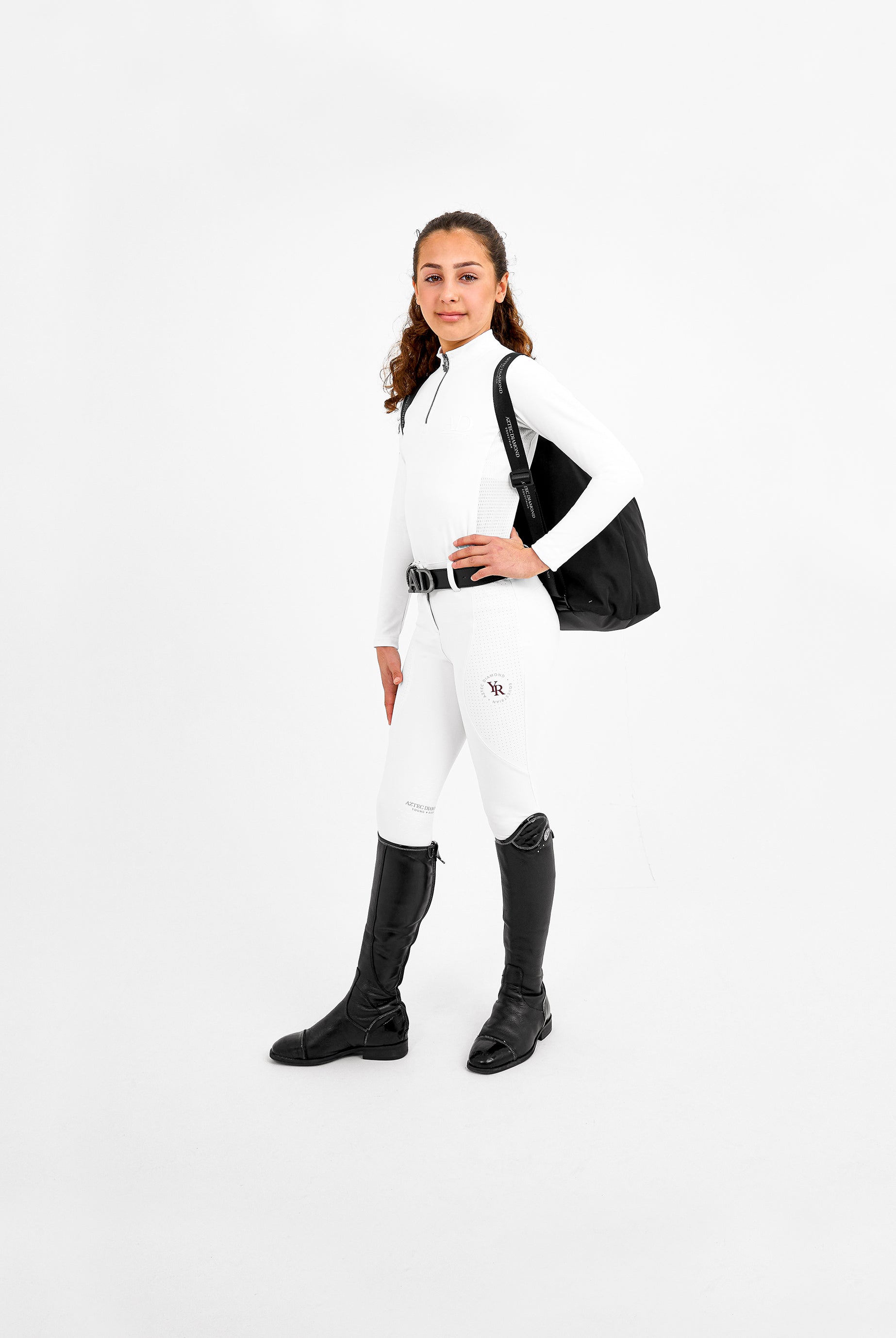 YR White Competition Breeches