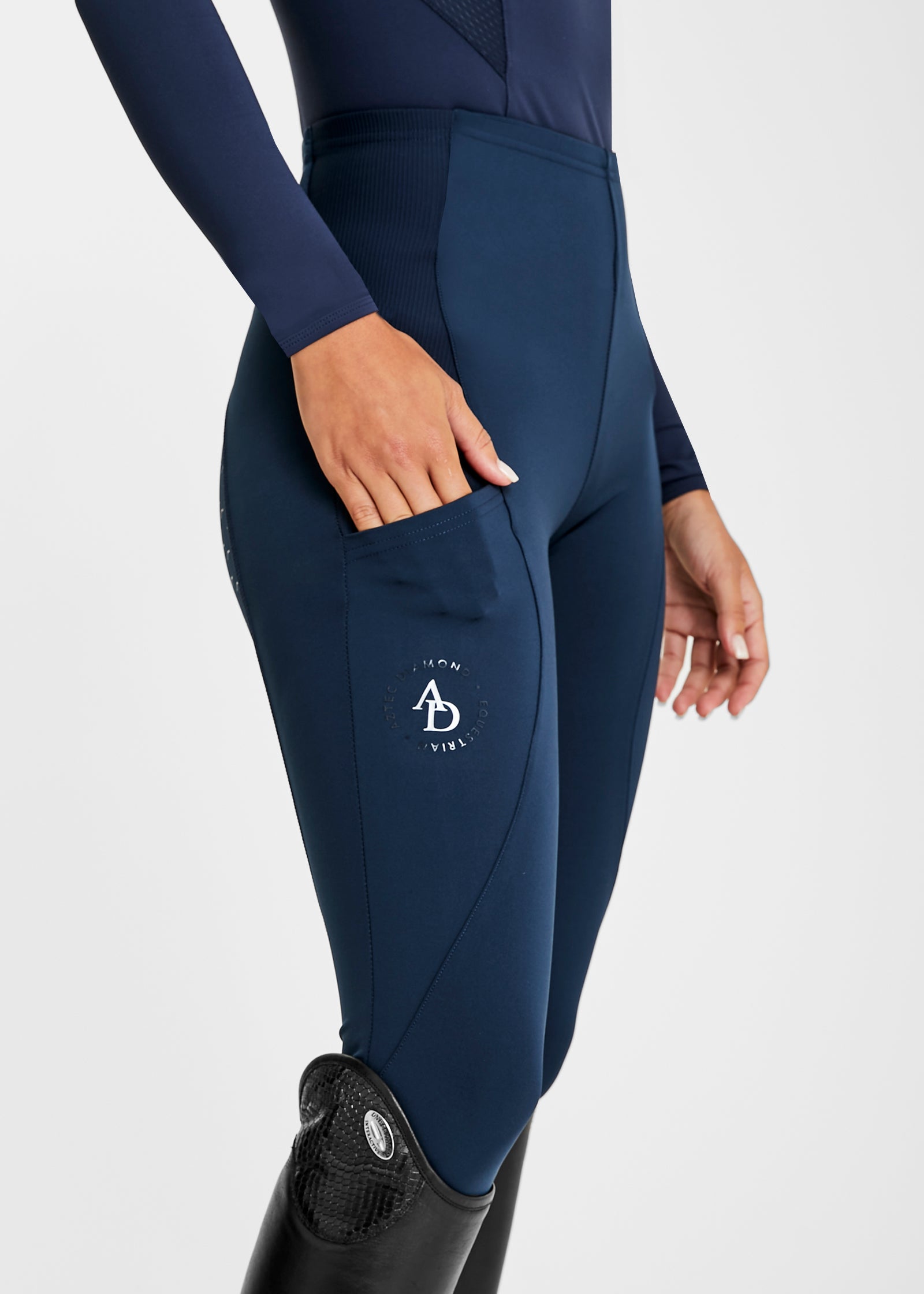 Navy 2025 riding leggings