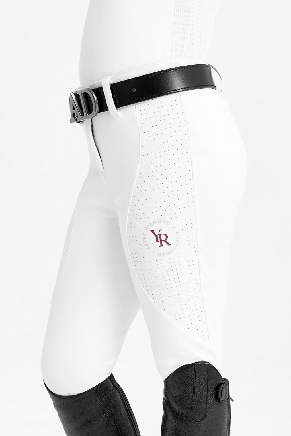 YR White Competition Breeches